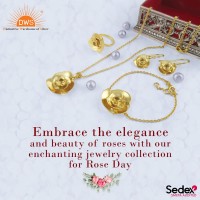 Exquisite Rose Jewelry for a Meaningful Rose Day 